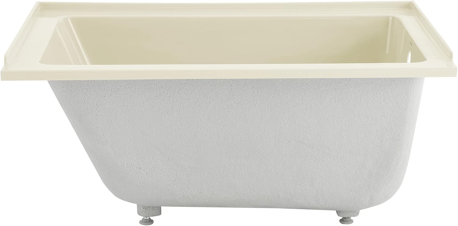 Swiss Madison Voltaire 48' x 32' Right-Hand Drain Alcove Bathtub in Bisque