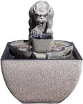GLigeT Tabletop Fountain Fortune Ornaments Office Reception Opening Gift Upscale Water Features Living Room Desktop Fountains Water Fountain Decor