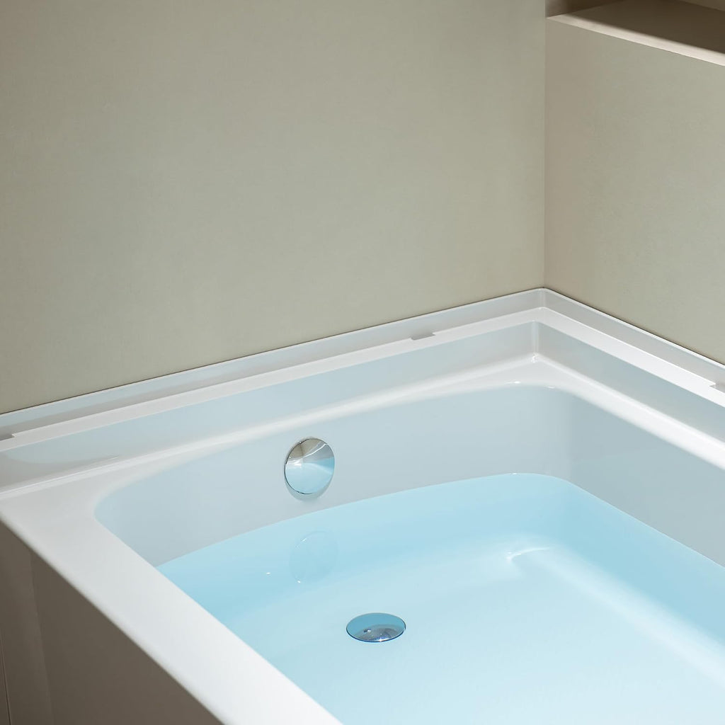 WOODBRIDGE 60' x 32' Alcove Soaking Bathtub in white with Left-Hand Drain Hole – Tub Only (No Wall Panels)