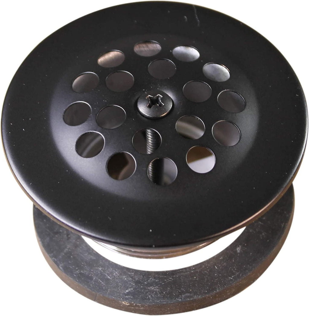 Westbrass A323-12 14' Bath Waste & Overflow Assembly with Trip Lever and Beehive Strainer Grid Drain, Oil Rubbed Bronze