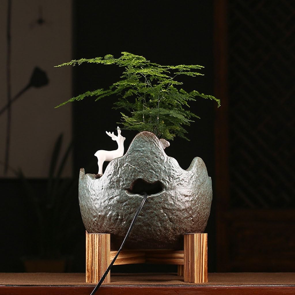 GUERNSEY Tabletop Fountain Home Living Room Desktop Water Fountain Small Ornaments Home Porch Desktop Decoration Study Desktop Decoration Indoor Fountain