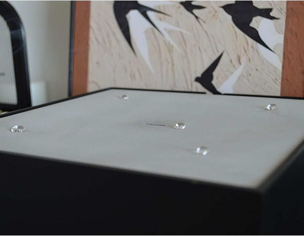 Tabletop Fountain Indoor, Modern Sculpture of Flowing Water, Built-in Anti-Clogging Filter, Reusable, 600ml Storage Capacity, Adjustable Flow Rate, for Office, Living Room, Bedroom