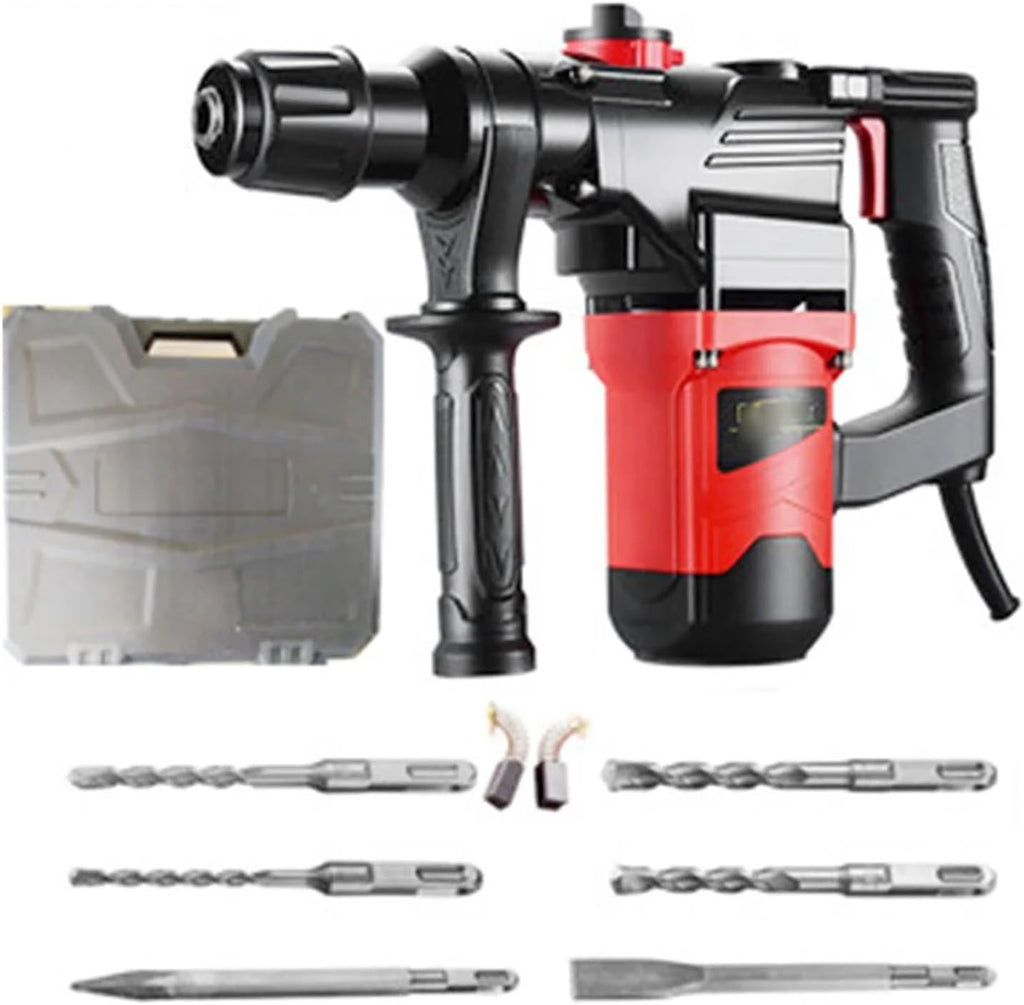2580W Heavy Impact Electric Hammer Concrete Breaker 30S Quickly Breaks Industrial Power Tools