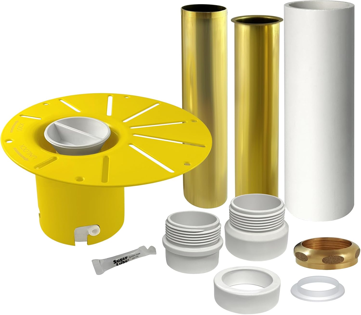 PROFLO PF655PVC 1-1/2' PVC Tub Waste Drain Kit - N/A