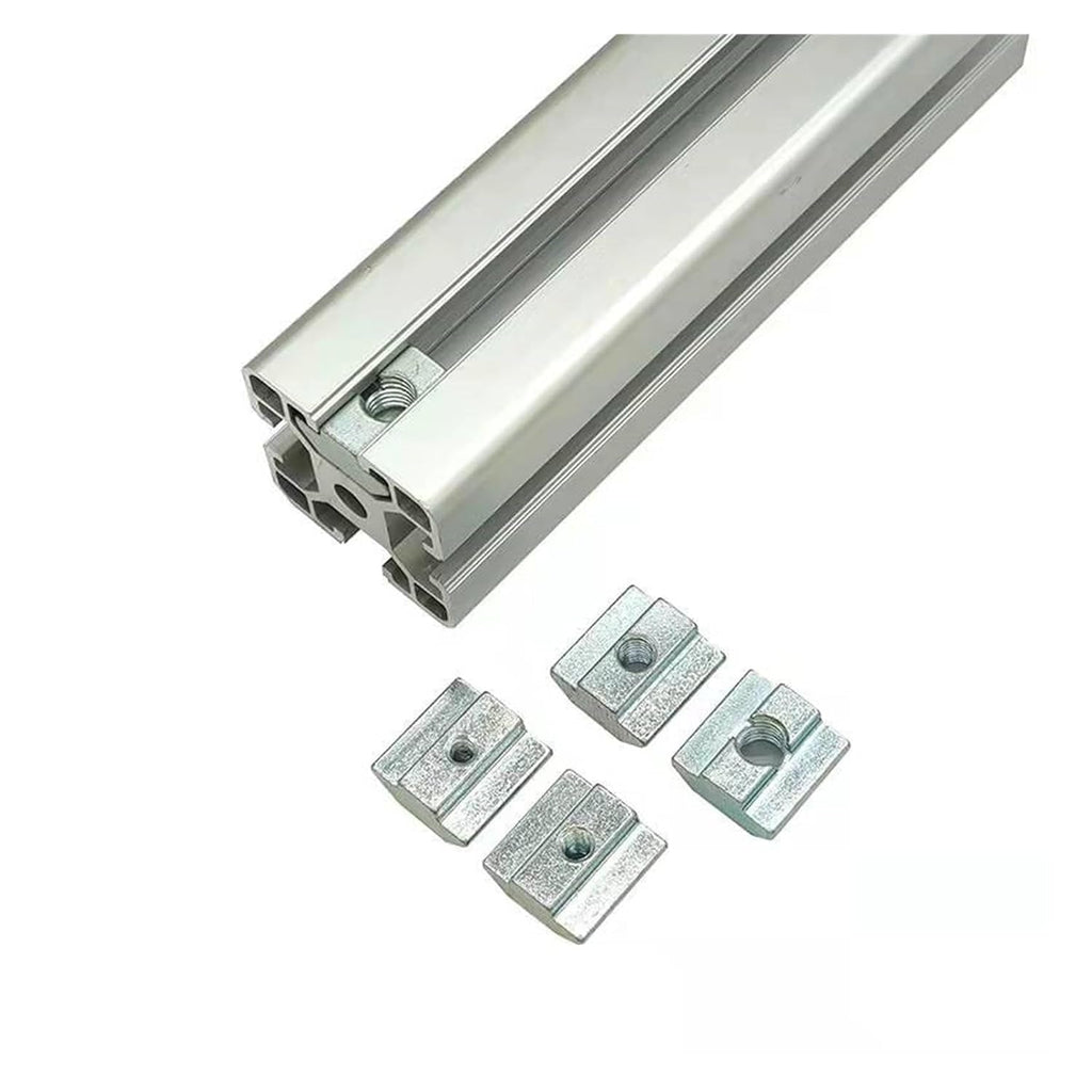 50 Pcs 3030 T Block Square Nuts T-Track Sliding Hammer Fastener Aluminum Profile Accessories(M3)