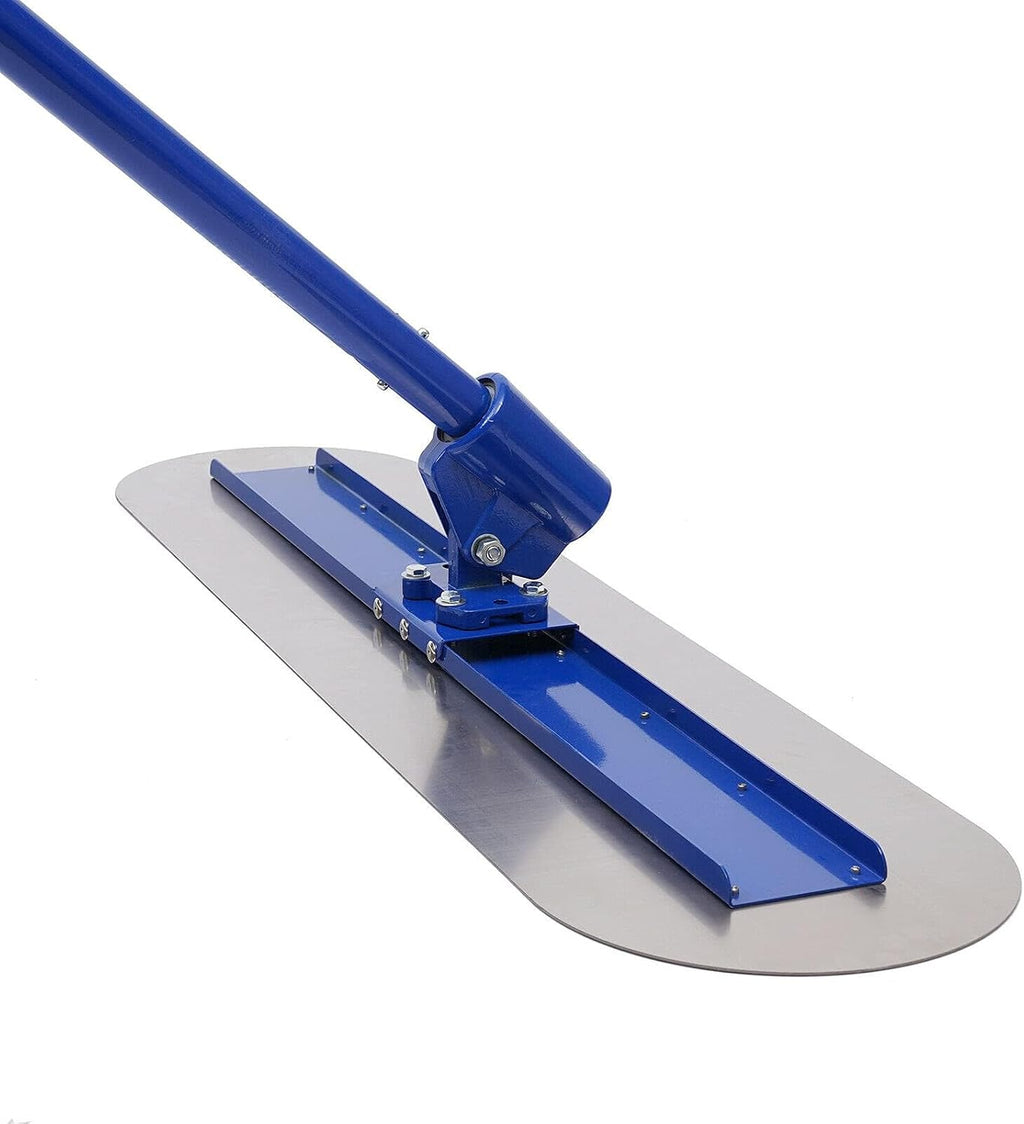Bull Float Concrete Float 48 x 8' Concrete Trowel Finishing Concrete Finishing Trowel Kit Bull Float Concrete Tools Cement Tool with Mopping Board and 3 Long Handle