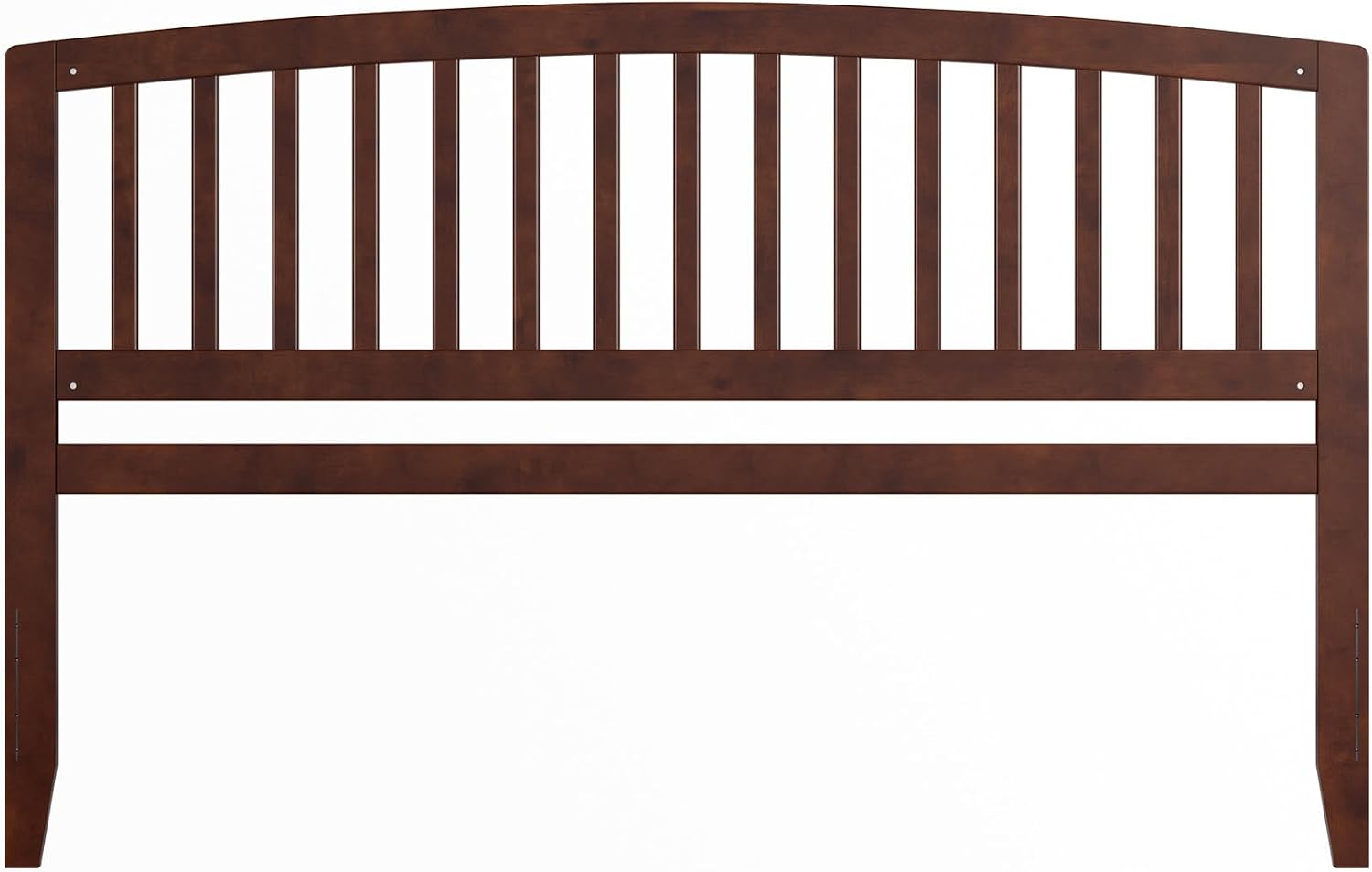 AFI, Richmond Slatted King Solid Wood Headboard, Walnut