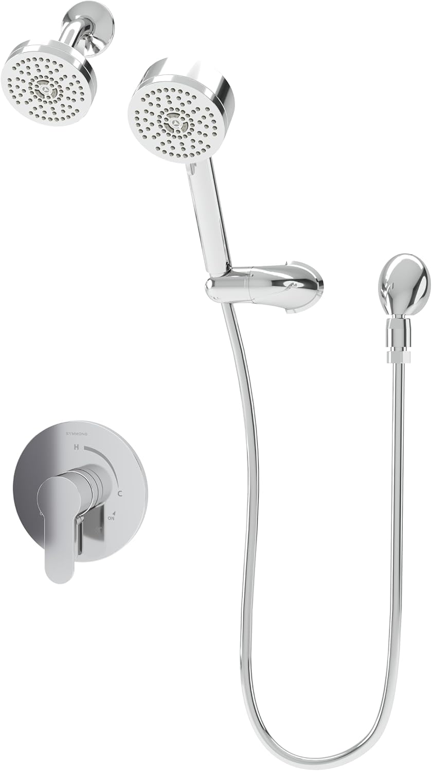 Symmons Identity HydroMersion Single Handle Shower Faucet Trim Kit with Hand Spray