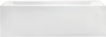 American Standard 2574202.020 Studio 60x32-inch Bathtub - Above Floor Rough-in with Built-in Apron - Left Drain White
