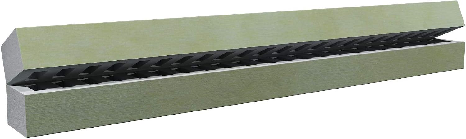 Waterproof Shower Kit 32' x 60' Offset With 2' ABS Drain Kit and Brushed Chrome Finish - 4' Grid (STC-SDKABSV98ASSB)