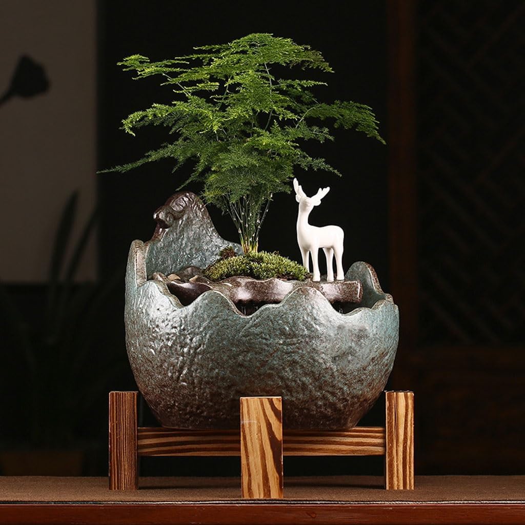 GUERNSEY Tabletop Fountain Home Living Room Desktop Water Fountain Small Ornaments Home Porch Desktop Decoration Study Desktop Decoration Indoor Fountain