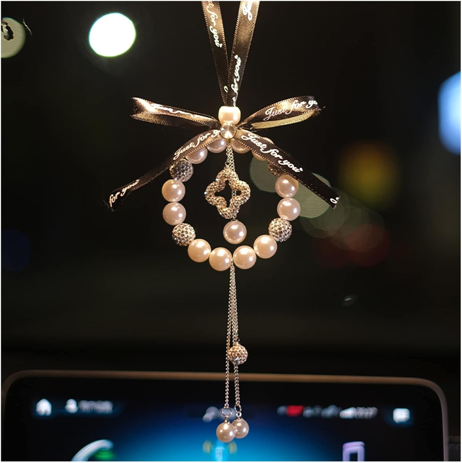 TITIZA Car Interior Good Luck Pendant Car Interior Charm Car Rearview Mirror Charm Car Charm Charm Decorations (Color : 3#)