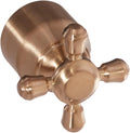 Delta Faucet Cassidy Metal Cross Handle Kit - Bath Diverter & Transfer Valve - H595CZ - Quality Bathroom Hardware - Champagne Bronze
