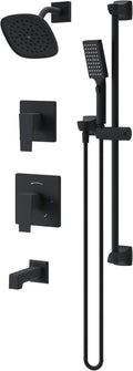 Verity HydroMersion Double Handle Tub and Shower Trim Kit with Hand Spray