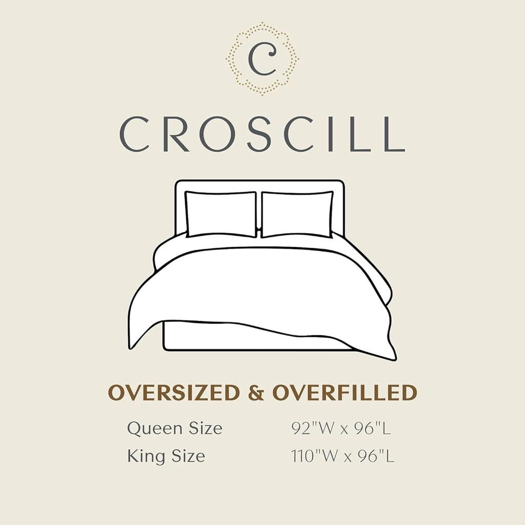 Croscill Classics Galleria 4 Piece Brown Comforter Set Queen/Brown