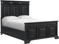 Picket House Furnishings Sumner Queen Panel 5PC Bedroom Set in Black