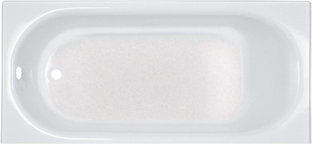 American Standard 2392202.020 Princeton 60 in. x 30 in. Americast Above-Floor Rough-In Bathtub with Left Drain and Built-In Overflow, White