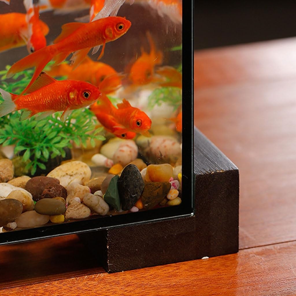 GUERNSEY Tabletop Fountain Home Water Fish Tank Ornaments Living Room Desktop Chinese Rockery Water Wheel Water Circulation Fountain Indoor Fountain