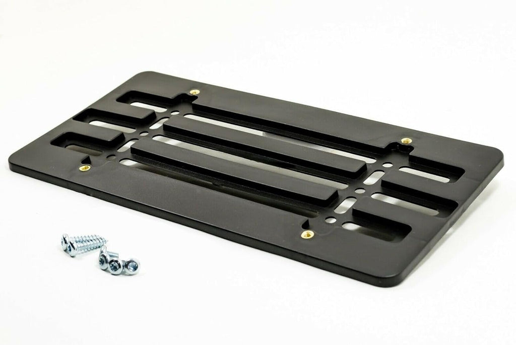 30 Universal License Plate Tag Holder Mount Mounting Relocator Adapter for Front Bumper Kit Brackets AUTO CAR Truck (Each with 2 Screws + 4 Bolts & 4 Built in Nuts) Soporte de matrícula (30)