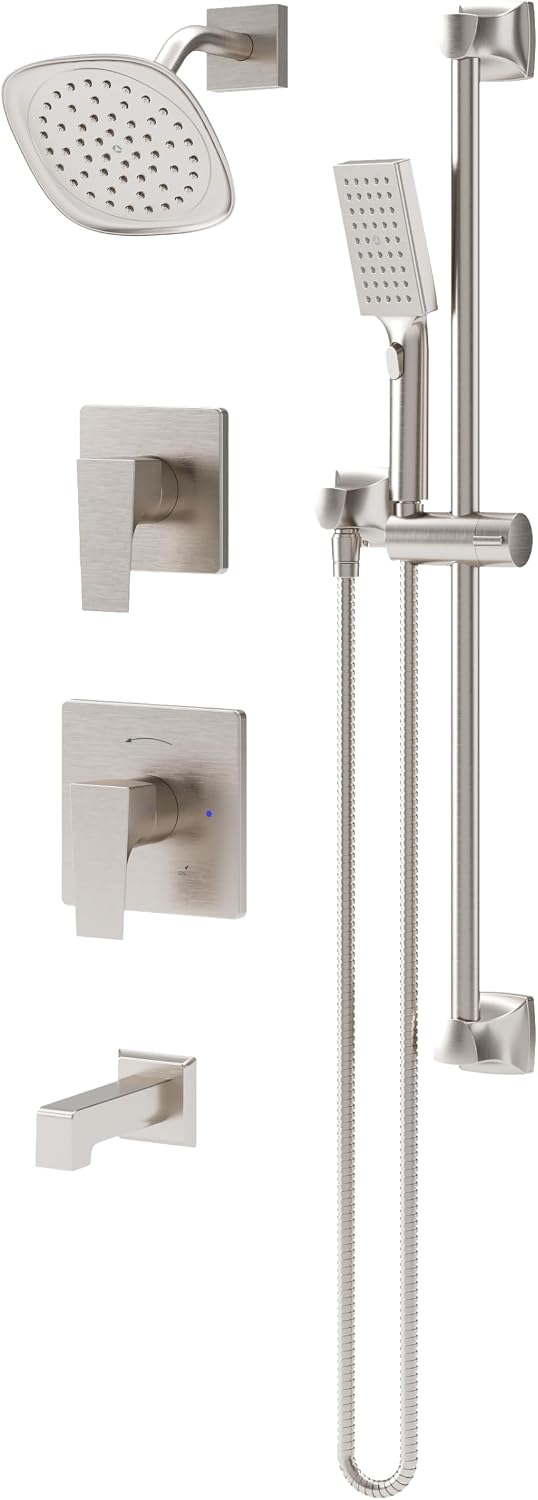 Verity HydroMersion Double Handle Tub and Shower Trim Kit with Hand Spray