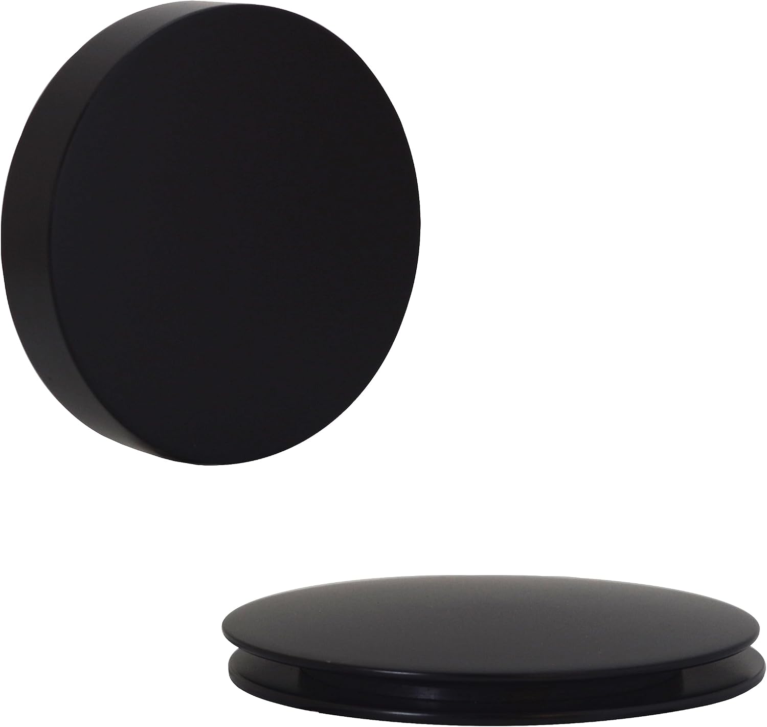 Westbrass D50P45SRE-62 45' Cable Drive Bathtub Drain Trim with Rotary Overflow Cover Knob, Pop-Up Stopper SCH. 40 PVC Fittings, Matte Black