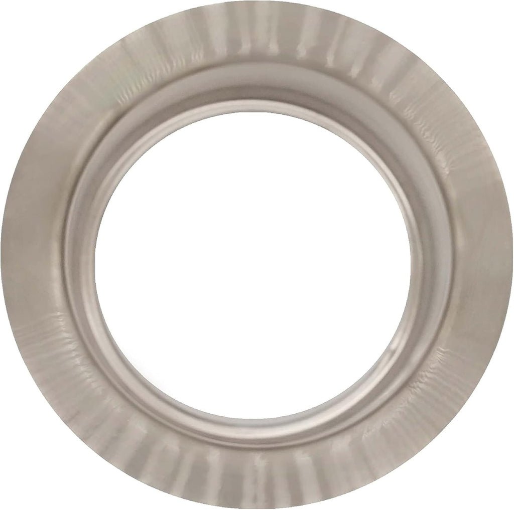 Westbrass CO2195S-07 Combo Pack 3-1/2' Wing Nut Twist Style Large Kitchen Sink Basket Strainer and Extra-Deep Collar Kitchen Sink Waste Disposal Flange with Strainer Stopper, Satin Nickel