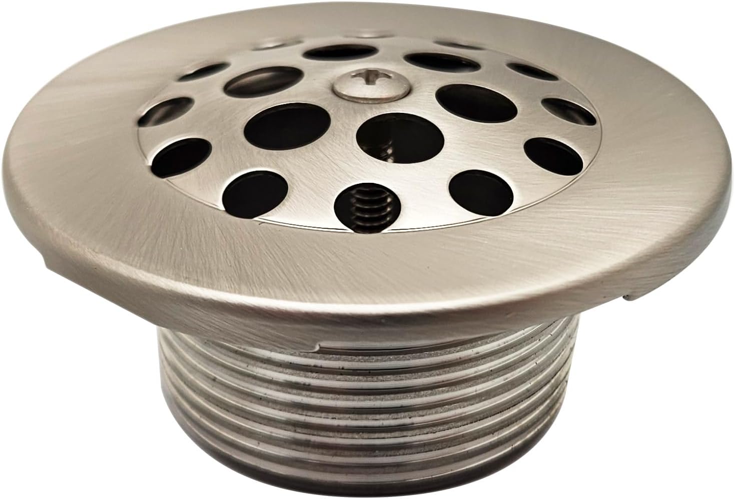 Westbrass A323-20 14' Bath Waste & Overflow Assembly with Trip Lever and Beehive Strainer Grid Drain, Stainless Steel