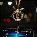 Car Interior Good Luck Pendant Car Interior Charm Car Rearview Mirror Charm Christmas Gift Car Charm Charm Decorations (Color : 6#)