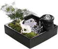 GUERNSEY Tabletop Fountain Tabletop Fountain Creative Water Ornaments Home Office Desk Porch Water Fountain Water Fountain Indoor Fountain