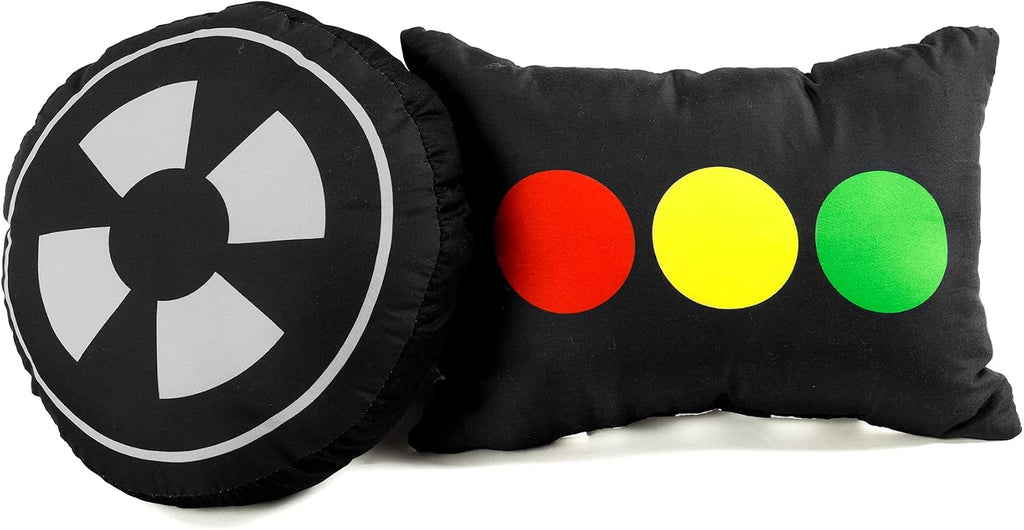 Lush Decor Racing Cars Reversible Comforter Queen Size 5 Piece Set Full/Queen Black & Multi - Kids Bedding Set Queen Comforter - Car Decor