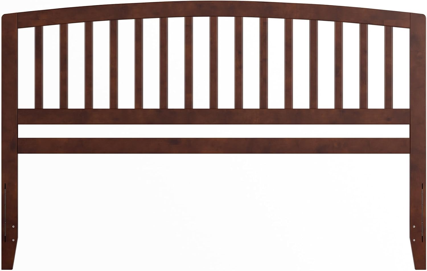 AFI, Richmond Slatted King Solid Wood Headboard, Walnut