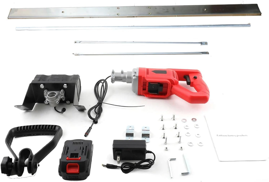 Power Concrete Screed Vibratory Kit,Power Screed Concrete Finishing Tool,6000 RPM 150CM Blade Screed Concrete Finishing Tool,Power Screed Vibration Tool for Concrete Processing