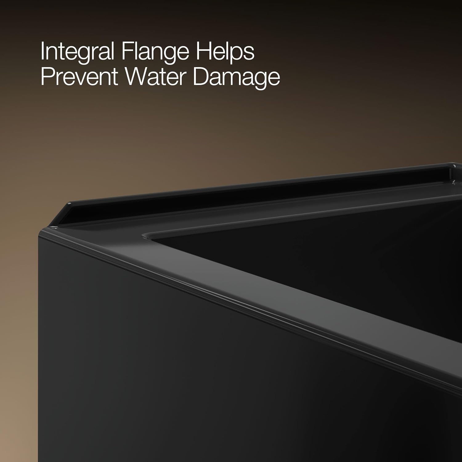 Kohler 1956-RA-7 Underscore® 60' x 30' alcove bath right drain, Black Black