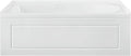 Concorde 60' x 30' Left-Hand Drain Alcove Bathtub with Apron and Armrest