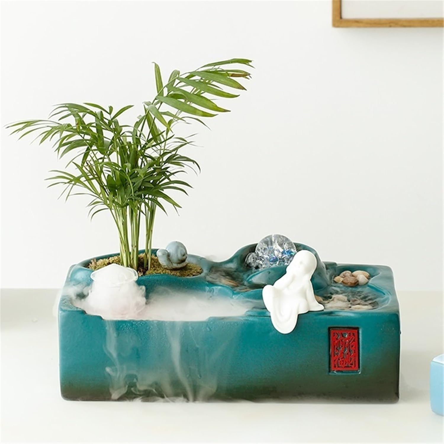 Tabletop Tabletop Fountain Relaxation Water Feature Chinese Circulating Ornaments Decor