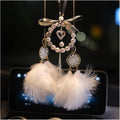 Car Interior Good Luck Pendant Car Interior Charm Car Rearview Mirror Charm Christmas Gift Car Charm Charm Decorations (Color : 9#)