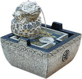 GRFIT Indoor Fountain Tabletop Relaxation Fountain with Golden Toad Table Fountain