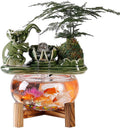 GUERNSEY Tabletop Fountain Fish Tank Water Ornaments Circulating Water Living Room Office Desktop Small Fountain Study Desktop Fountain Indoor Fountain