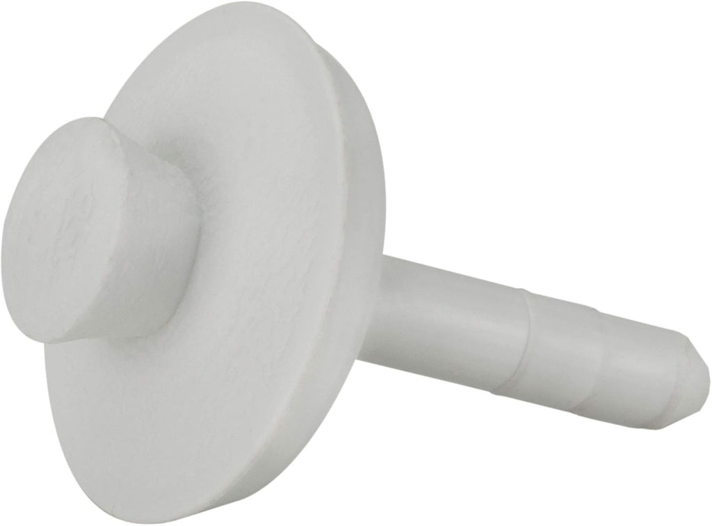 RecPro Bathtub | Durable Replacement 40' x 24' | Camper Trailer RV Tub | Alpha | Tub | Parchment or White (White - with Drain Stopper)
