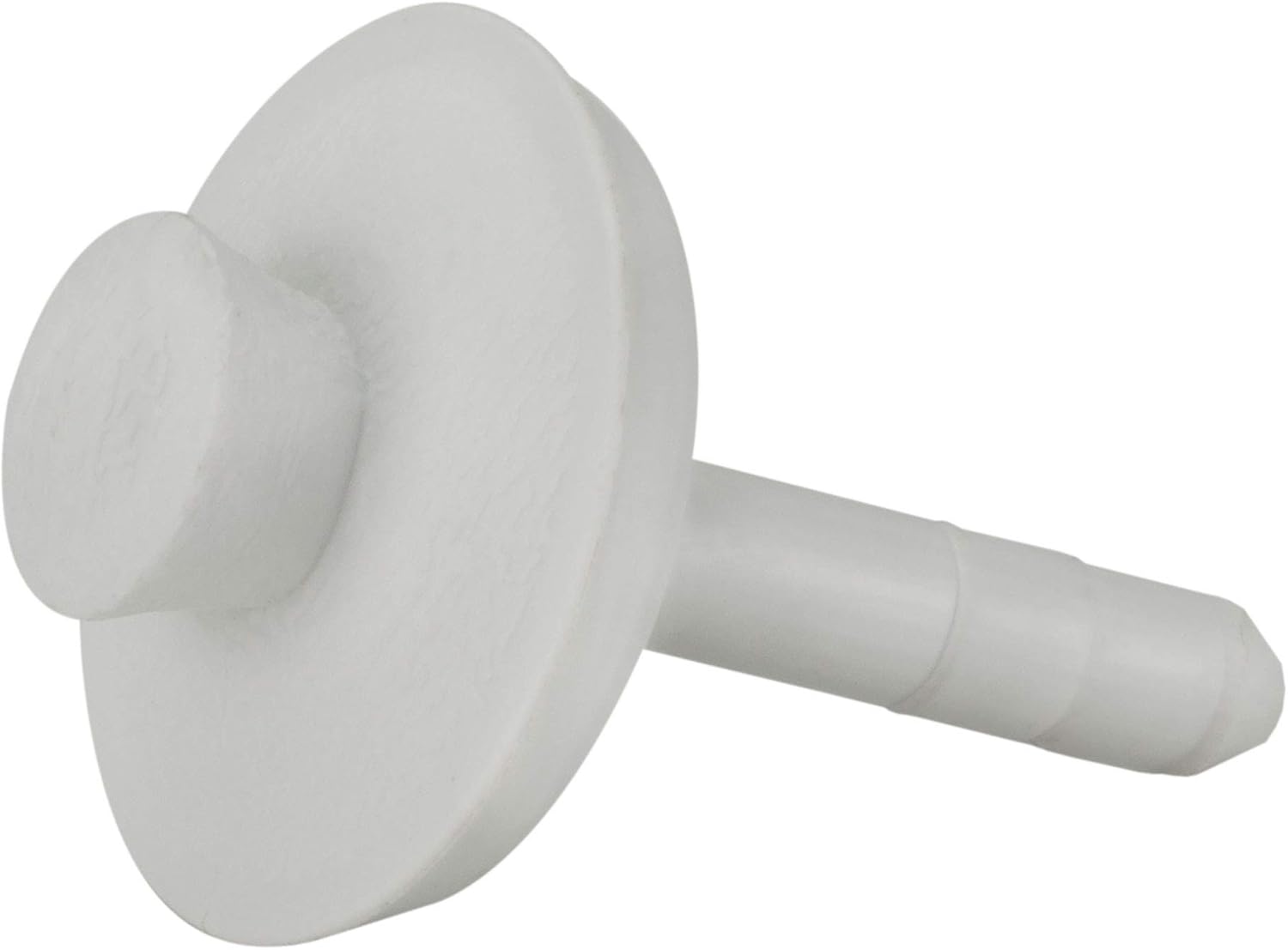 RecPro Bathtub | Durable Replacement 40' x 24' | Camper Trailer RV Tub | Alpha | Tub | Parchment or White (White - with Drain Stopper)