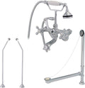 Vintage Tub & Bath Tub Wall Mount Tub Faucet Set