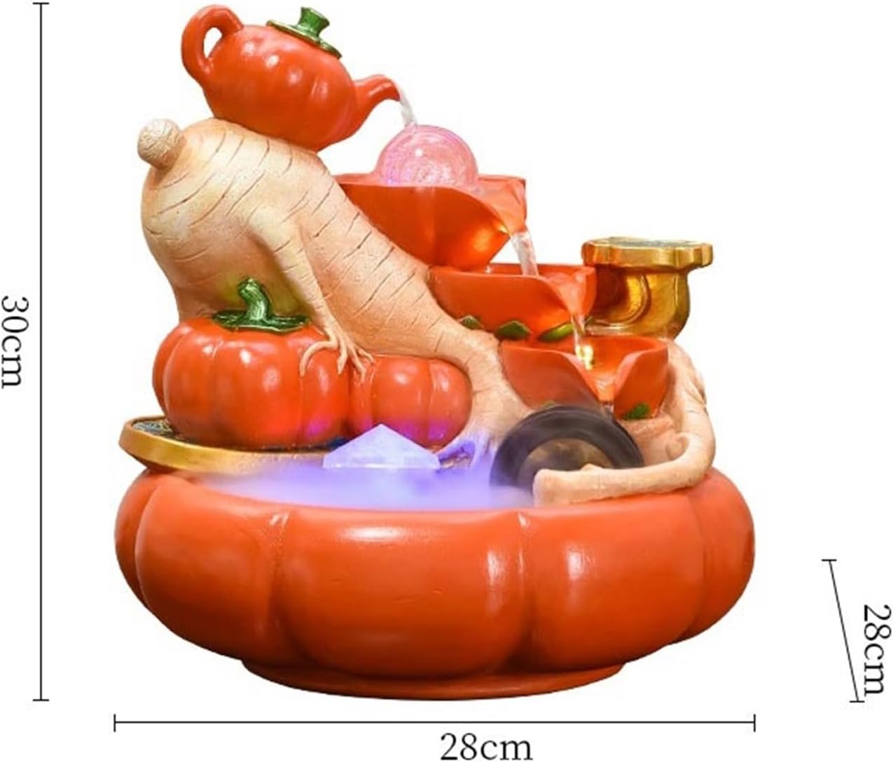 Tabletop Tabletop Fountain Indoor Waterfall Relaxation Ornament Crafts for Office Home Decor