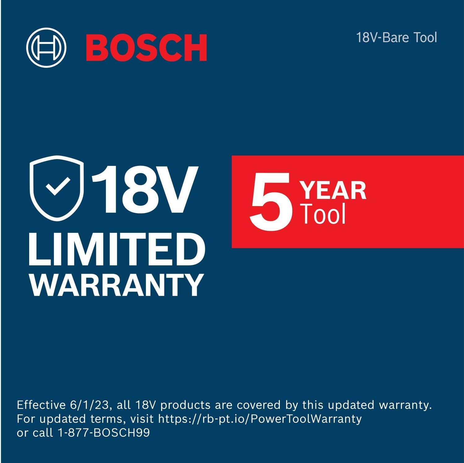BOSCH GOP18V-28N 18V EC Brushless Oscillating Multi-Tool - Versatile, Compact Design with Enhanced Power With StarlockPlus For Quick-Change Technology (Bare Tool)