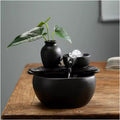 Desktop Fountain Small Water Dispenser, Fountain Decoration, Living Room Circulation, Office Desktop Humidifier Decoration Tabletop Fountain