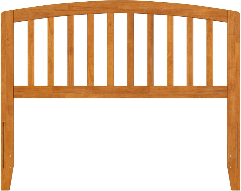AFI, Richmond Slatted Full Solid Wood Headboard, Light Toffee