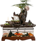 GUERNSEY Tabletop Fountain Fish Tank Water Landscape Office Home Circulation Fountain Landscaping Living Room Porch Wine Cabinet Decorative Ornaments Indoor Fountain