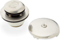 Signature Hardware 446707 Pop-Up Drain with Overflow Cover for Alcove Tub