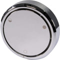 Westbrass D493CHM-50-26 Universal Patented Deep Soak Round Replacement 2-Hole Bathtub Overflow Cover for Full and Over-Filled Closure, Polished Chrome (50-Pack)