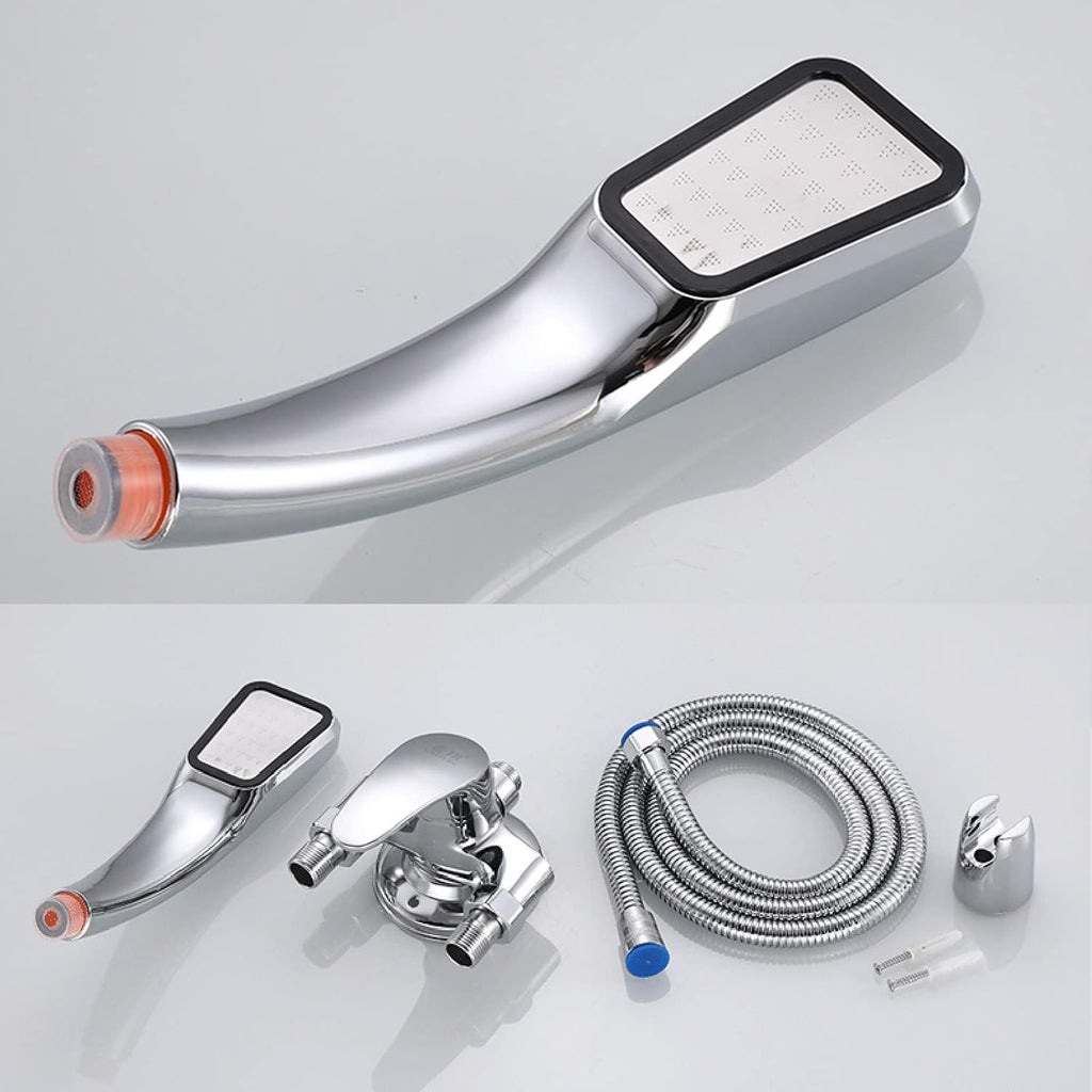 Bathroom Shower Set Single-Handle Tub and Shower Trim Kit, Complete Pressure Balance Shower Valve and Trim Kit Chrome Plated Finish