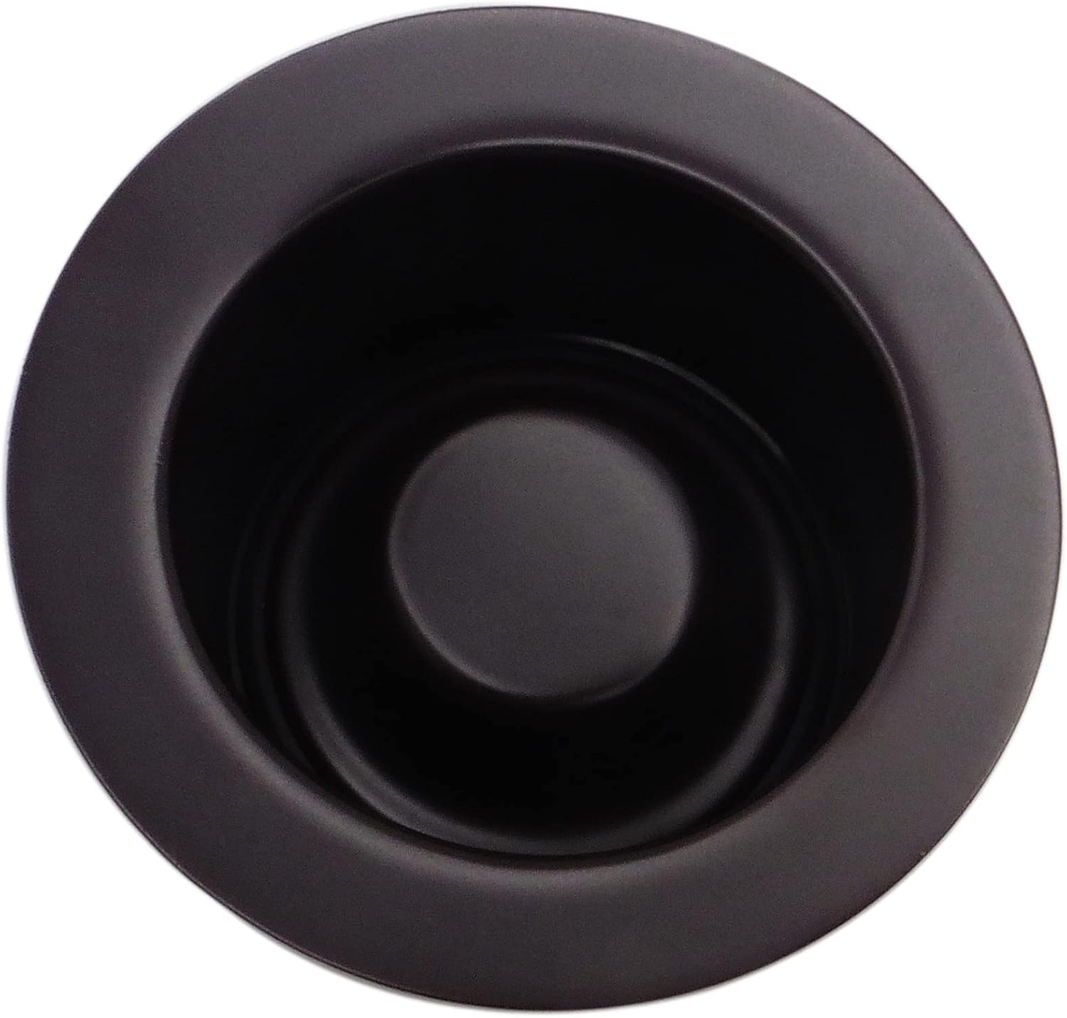 Westbrass CO2185-12 Combo Pack 3-1/2' Post Style Large Kitchen Sink Basket Strainer and Waste Disposal Drain Flange with Stopper, Oil Rubbed Bronze